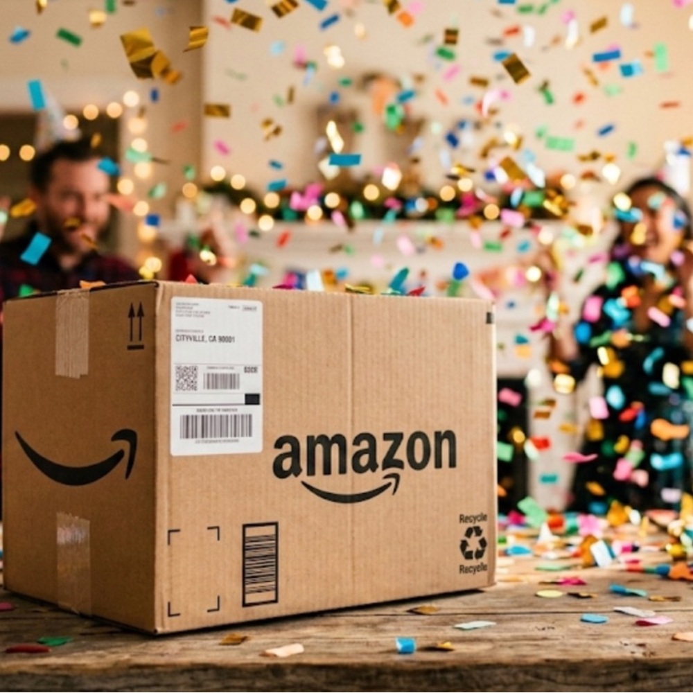Amazon Mystery Surprise Bundle box with 5 or more items